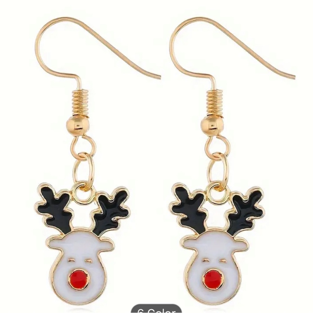 NWT DANGLE RUDOLF EARRINGS@d
